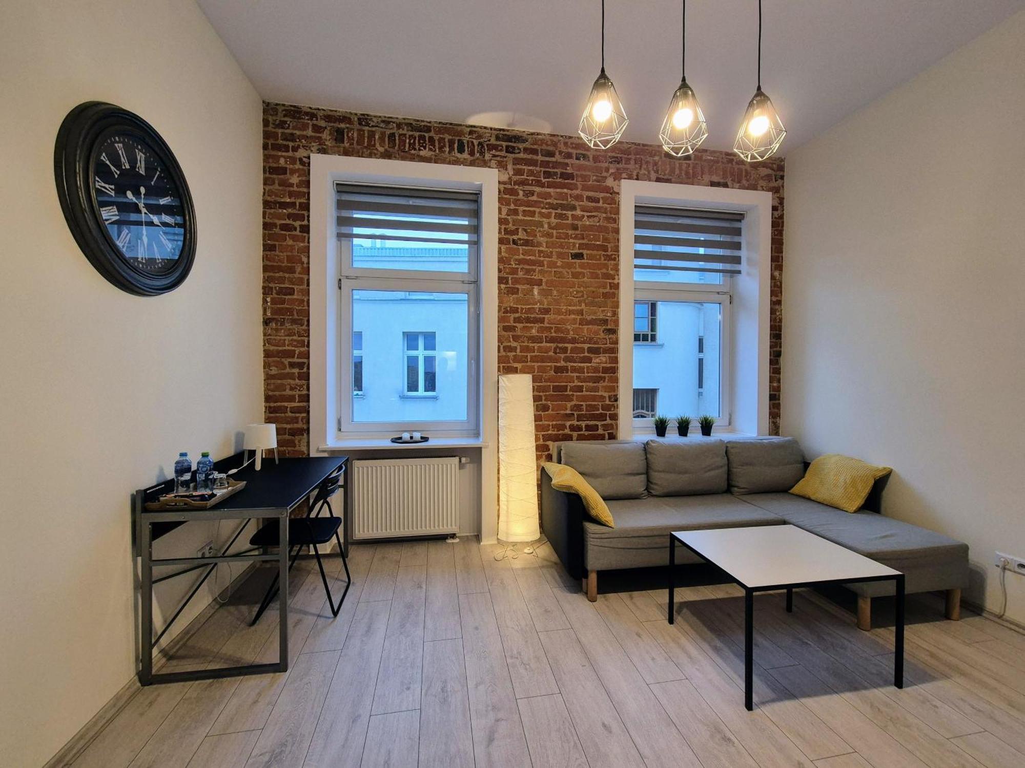 Klimatyczny Apartament W Magicznym Miejscu Lodz  Luaran gambar