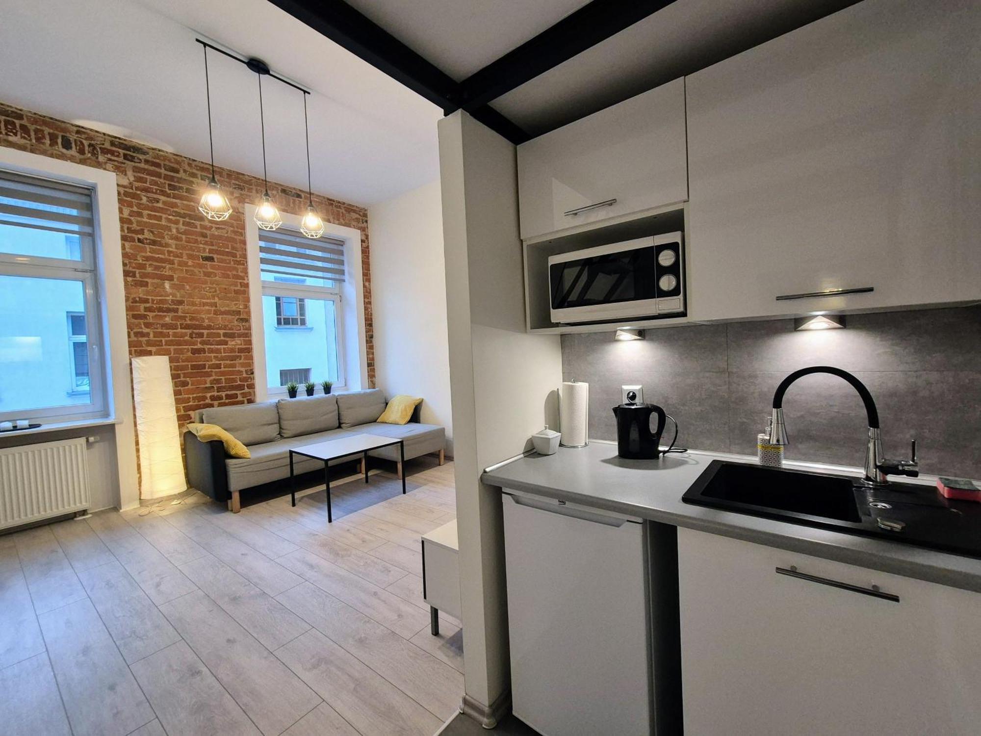 Klimatyczny Apartament W Magicznym Miejscu Lodz  Luaran gambar